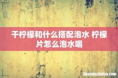 干柠檬和什么搭配泡水 柠檬片怎么泡水喝