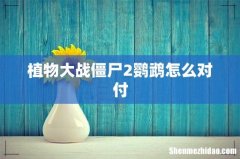 植物大战僵尸2鹦鹉怎么对付