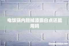 电饭锅内胆掉漆露白点还能用吗