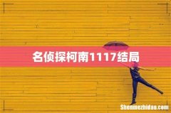 名侦探柯南1117结局