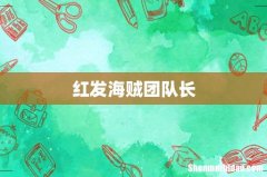 红发海贼团队长