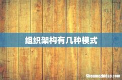 组织架构有几种模式