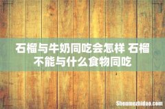 石榴与牛奶同吃会怎样 石榴不能与什么食物同吃