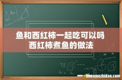 鱼和西红柿一起吃可以吗 西红柿煮鱼的做法