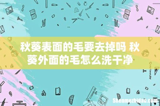 秋葵表面的毛要去掉吗 秋葵外面的毛怎么洗干净