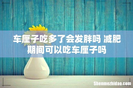 车厘子吃多了会发胖吗 减肥期间可以吃车厘子吗