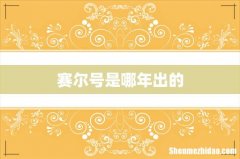 赛尔号是哪年出的