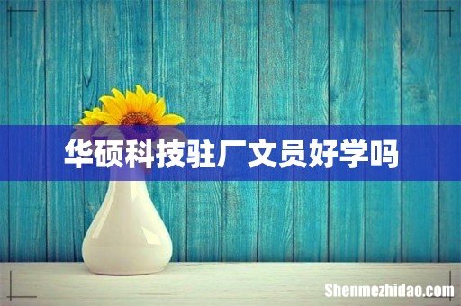 华硕科技驻厂文员好学吗