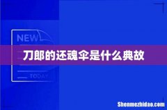 刀郎的还魂伞是什么典故
