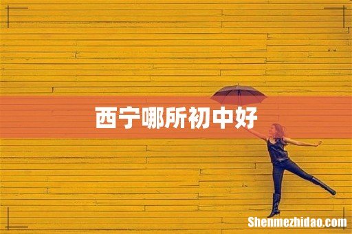 西宁哪所初中好