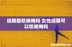 经期能吃杨梅吗 女性经期可以吃杨梅吗