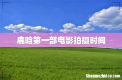 鹿晗第一部电影拍摄时间