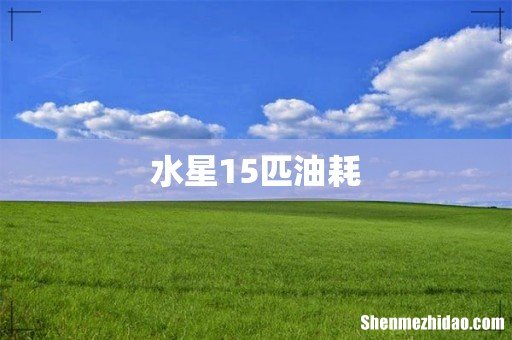 水星15匹油耗