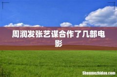 周润发张艺谋合作了几部电影