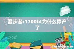 漫步者r1700bt为什么停产了