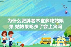 为什么肥胖者不宜多吃姑娘果 姑娘果吃多了会上火吗