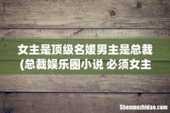 总裁娱乐圈小说 必须女主是明星 男主是总裁 女主是顶级名媛男主是总裁