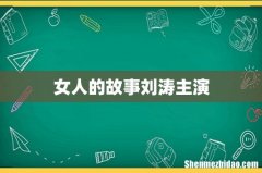 女人的故事刘涛主演