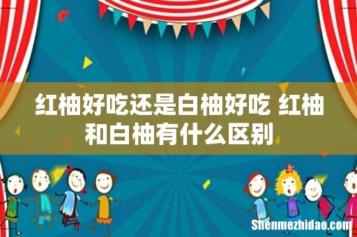 红柚好吃还是白柚好吃 红柚和白柚有什么区别