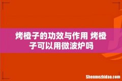烤橙子的功效与作用 烤橙子可以用微波炉吗
