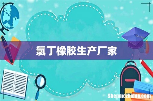 氯丁橡胶生产厂家