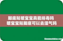 脚底贴暖宝宝真能排毒吗 暖宝宝贴脚底可以去湿气吗