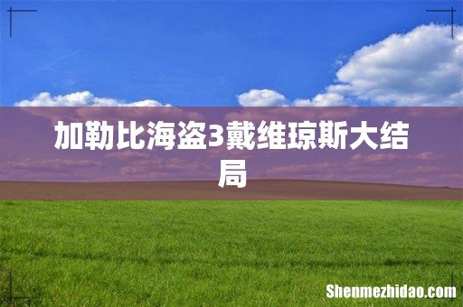 加勒比海盗3戴维琼斯大结局