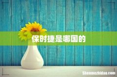 保时捷是哪国的