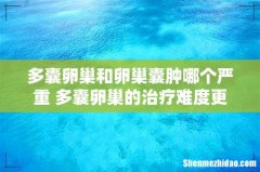 多囊卵巢和卵巢囊肿哪个严重 多囊卵巢的治疗难度更大！