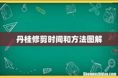 丹桂修剪时间和方法图解