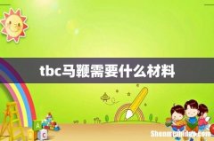 tbc马鞭需要什么材料