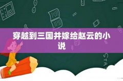 穿越到三国并嫁给赵云的小说