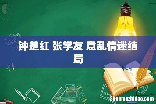 钟楚红 张学友 意乱情迷结局