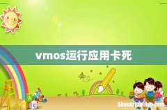 vmos运行应用卡死