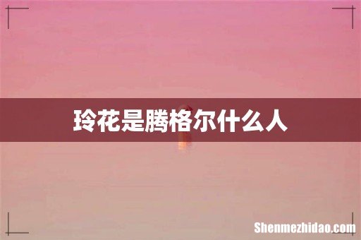 玲花是腾格尔什么人