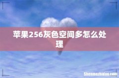 苹果256灰色空间多怎么处理