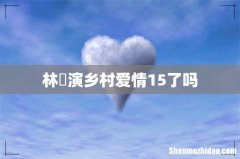 林峯演乡村爱情15了吗