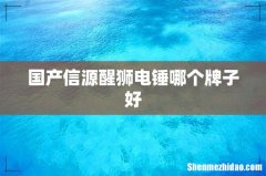 国产信源醒狮电锤哪个牌子好