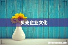贝壳企业文化