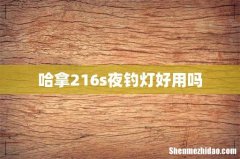 哈拿216s夜钓灯好用吗