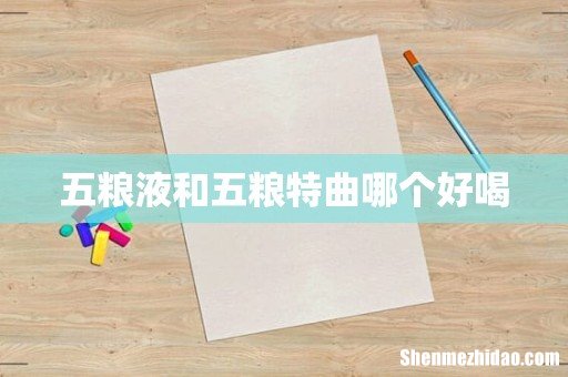 五粮液和五粮特曲哪个好喝
