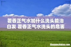 藿香正气水加什么洗头能治白发 藿香正气水洗头的危害