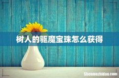 树人的驱魔宝珠怎么获得