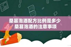 桑葚泡酒配方比例是多少 桑葚泡酒的注意事项