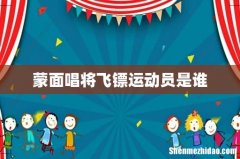 蒙面唱将飞镖运动员是谁