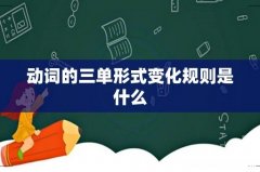 动词的三单形式变化规则是什么