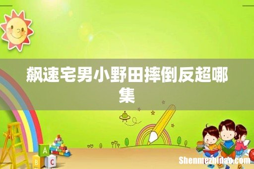 飙速宅男小野田摔倒反超哪集