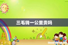 三毛钱一公里贵吗