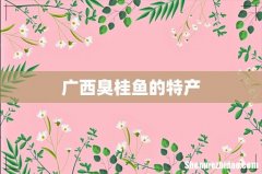 广西臭桂鱼的特产