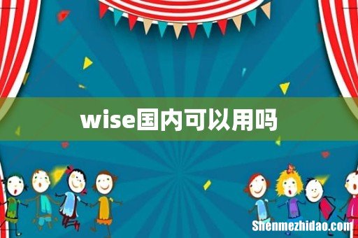 wise国内可以用吗